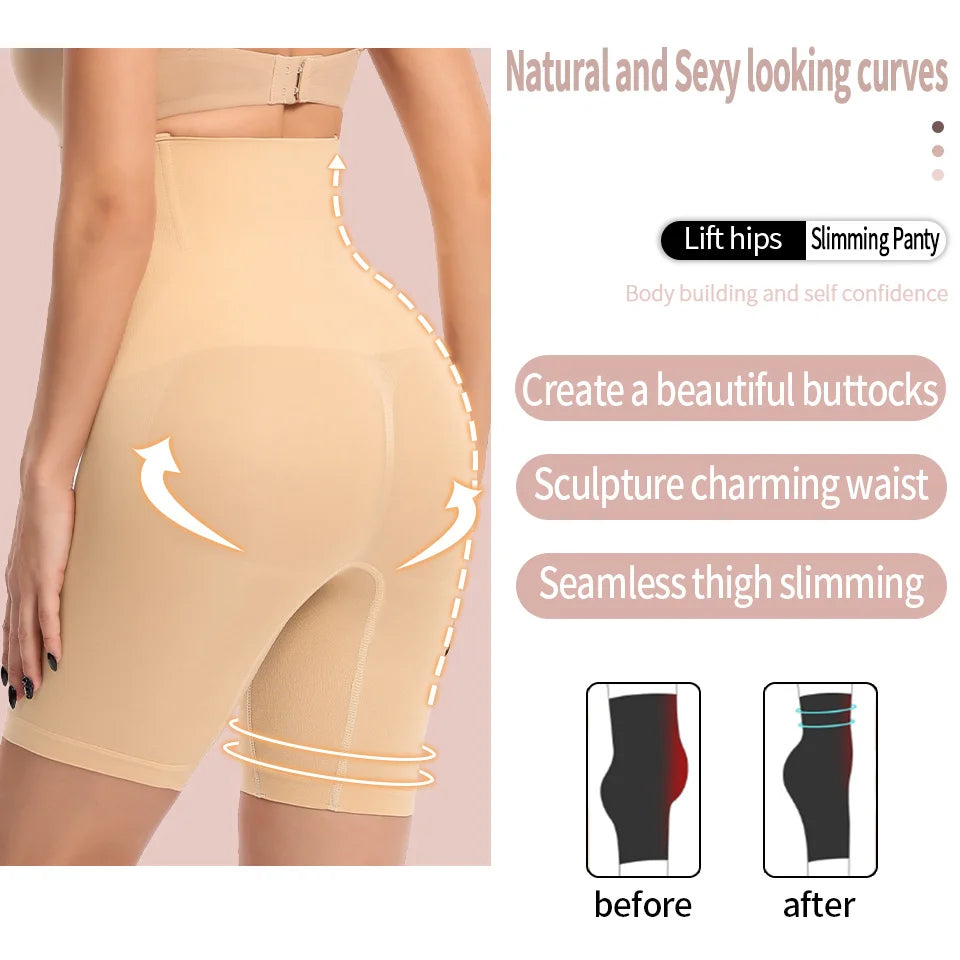 Lower Body Shaper for Tummy Control Panties High Waist Slimming Shapewear Underwear Half Body Shaper Waist Shaper for Women