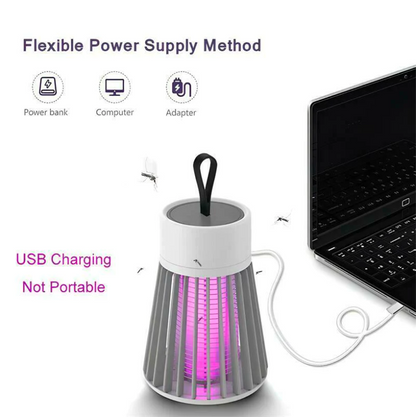 Mosquito Killer Lamp LED Mosquitoes Repellent Portable Electric USB Powered Insect Pest Catcher Killer Indoor Mosquito Trap Mute Silent Non-Toxic