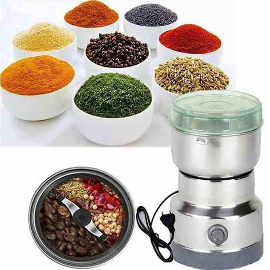 Stainless Steel Grinder For Coffee beans, Spice & Juicer Grinder Electric Meat Grinder chopper and Coffee beater